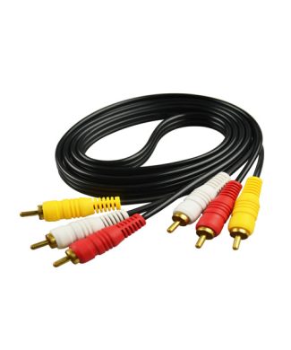 Audio Video 3 Rca To 3 Rca