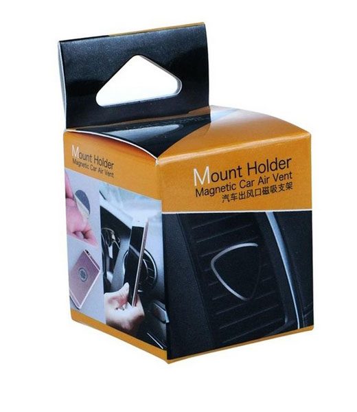 Triangle Magnetic Air Vent Car Mount Mobile Phone car Holder - Image 2