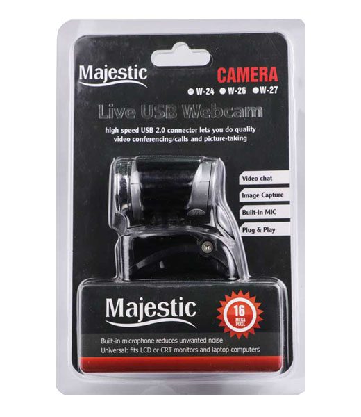 Majestic Camera W24 Live USB Webcam 2