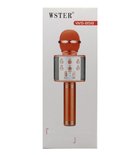 WSTER Microphone Speaker Wireless Model WS-858 - Image 3
