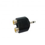 Adaptor Jack Stereo Tata La 2 Rca Mana