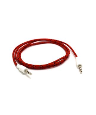 Shrink Nylon AUX Audio Cable
