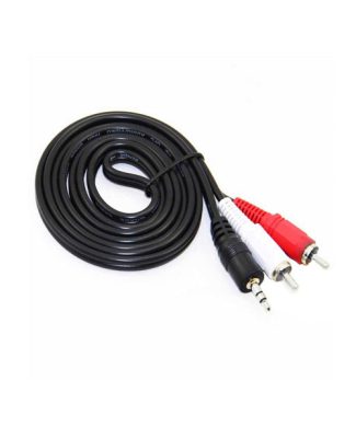 Stereo Jack Male to 2 RCA Cable