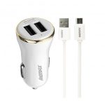 Remax Dolfin RCC206 car charger + microUSB cable