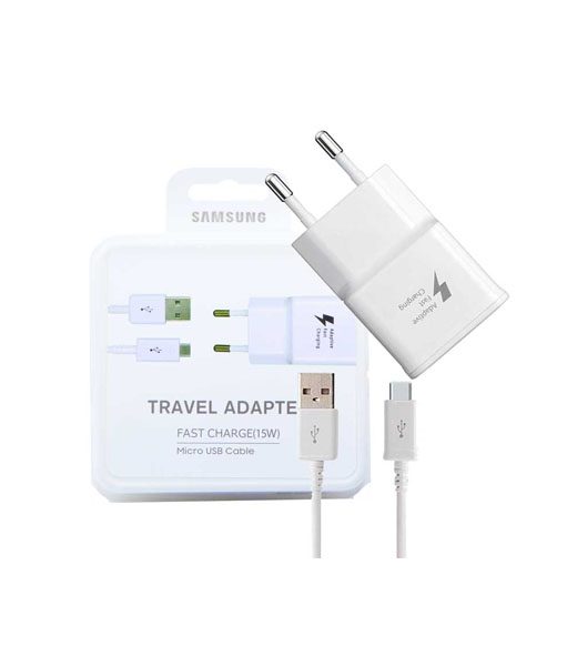 Samsung Fast Travel Original Wall Charger MicroUSB Cable - Image 2