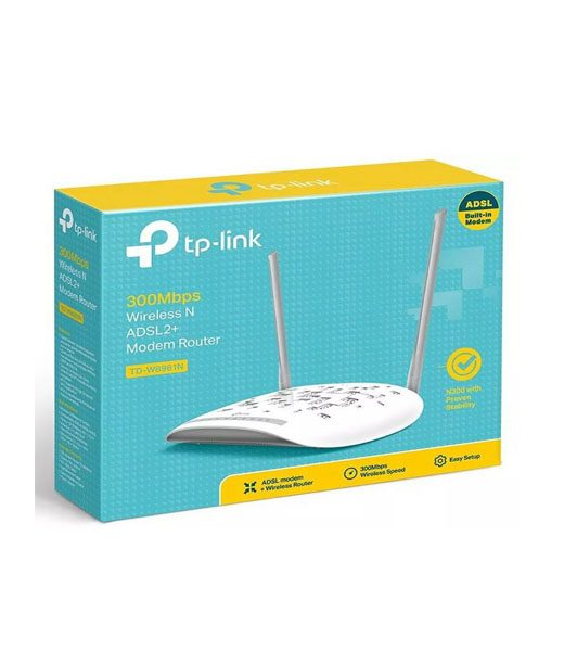 TP-Link TD-W8961 ADSL2 Plus Wireless N300 Modem Router - Image 2