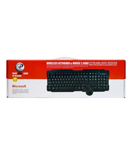 XP W4400B Wireless Keyboard Mouse2