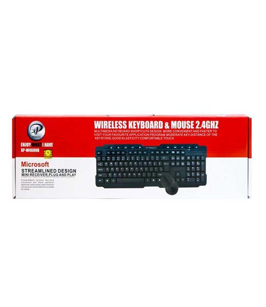 XP W4600B Wireless Keyboard Mouse2