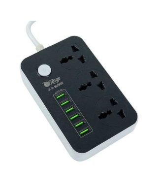 Orange OR T21 3 Way Electricity Adapter 2M With 6 USB