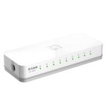 D Link DES 1008C 8Port Switch