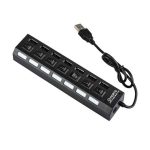 ۷Port Hub With Key