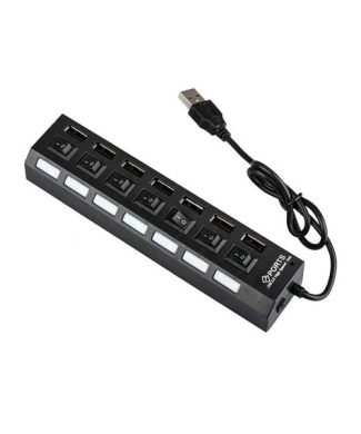 ۷Port Hub With Key