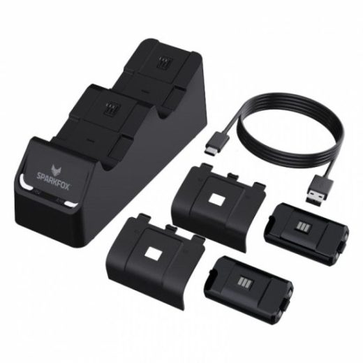 Xbox S&X Sparkfox Controller Dual Charging Dock2