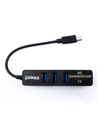 Combo 2 in 1 Type-C Hub & Ram Reader
